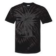 Raccoon Cowboy Tie-Dye T-Shirt for Men & Women | Graphic Meme Style Black Tie-Dye