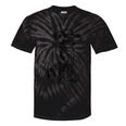Raccoon Cowboy Western Tie-Dye T-Shirt | Fun Country Style Black Tie-Dye