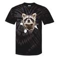 Raccoon Lover Tie-Dye T-Shirt | Gift for Raccoon Mom & Dad Black Tie-Dye