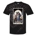 Raccoon Lovers Tarot Tie-Dye T-Shirts - Unisex Casual Magic Black Tie-Dye