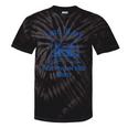 Raccoon Meme Tie-Dye T-Shirt | Funny Sarcastic Lounge Wear Black Tie-Dye