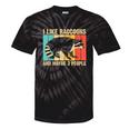 Raccoon For Men Women Raccoon Lover Introvert Tie-Dye T-Shirts Black Tie-Dye
