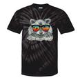 Raccoon Tie-Dye T-Shirt - Retro Sunglasses Design for Animal Lovers Black Tie-Dye