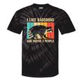 Raccoon Tie-Dye T-Shirts for Introvert Raccoon Lovers – Unisex Fun Black Tie-Dye