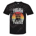 Raccoon Tie-Dye T-Shirts - Vintage Retro | Save the Trash Pandas Black Tie-Dye