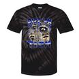 Rizz Em Autistic Raccoon Tie-Dye Unisex T-Shirt - Fun Meme Wear Black Tie-Dye