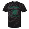 Sarcastic Raccoon Cowboy Tie-Dye T-Shirt - Fun Unisex Graphic Black Tie-Dye