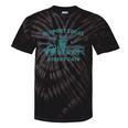Support Local Cats Tie-Dye T-Shirt - Vintage Skunk Raccoon Theme Black Tie-Dye