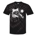 Trash Panda Meme Tie-Dye T-Shirt - Fun Racoon Design for Teens Black Tie-Dye