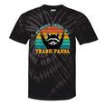 Trash Panda Raccoon Tie-Dye T-Shirt | Fun Animal Print Black Tie-Dye