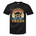 Vintage Raccoon Tie-Dye T-Shirt - Fun Gift for Raccoon Lovers Black Tie-Dye
