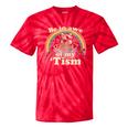 Autism Awareness Tie-Dye T-Shirt | Fun Raccoon Meme Design Red Tie-Dye