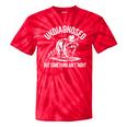 Cowboy Raccoon Tie-Dye T-Shirt - Quirky Unisex Tee for Animal Lovers Red Tie-Dye