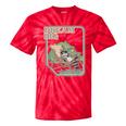 Dream Big Raccoon Tie-Dye T-Shirt - Fun & Whimsical Design Red Tie-Dye