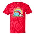 Groovy This Little Light-Of Mine Dumpster Fire Raccoon Tie-Dye T-Shirts Red Tie-Dye