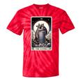 Raccoon Lovers Tarot Tie-Dye T-Shirts - Unisex Casual Magic Red Tie-Dye