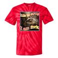 Raccoon Meme Tie-Dye T-Shirt - Oddly Specific Ironic Humor Red Tie-Dye