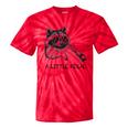 Raccoon Moon Tie-Dye T-Shirt - Fun Unisex Apparel Red Tie-Dye
