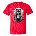 Raccoon Noodle Cup Tie-Dye Unisex T-Shirt | Fun Novelty Wear Red Tie-Dye