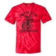 Raccoon Sarcastic Tie-Dye Unisex T-Shirt - Quirky Humor Gift Red Tie-Dye