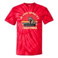 Raccoon Spirit Animal Tie-Dye T-Shirt | Fun for Raccoon Enthusiasts Red Tie-Dye