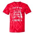Raccoon Tie-Dye T-Shirt for Men | Quirky Animal Fun Theme Red Tie-Dye