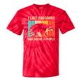 Raccoon Tie-Dye T-Shirts for Introvert Raccoon Lovers – Unisex Fun Red Tie-Dye