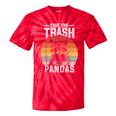 Raccoon Tie-Dye T-Shirts - Vintage Retro | Save the Trash Pandas Red Tie-Dye