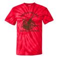 Sarcastic Raccoon Tie-Dye T-Shirt - Not My Trash Theme for Casual Fun Red Tie-Dye