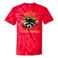 Save The Trash Pandas Raccoon Tee | Tie-Dye Unisex Shirt Red Tie-Dye