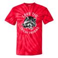 Save The Trash Pandas Raccoon Animal Lover Tie-Dye T-Shirts Red Tie-Dye