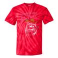 Strawberry Jams Tie-Dye T-Shirt - Fun Raccoon Theme Red Tie-Dye