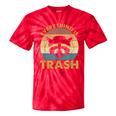 Vintage Raccoon Tie-Dye T-Shirt - Fun Gift for Raccoon Lovers Red Tie-Dye