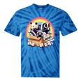 Adopt Street Animal Fun Vintage Tie-Dye Unisex T-Shirt Blue Tie-Dye