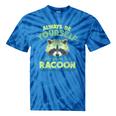 Always Be a Raccoon Tie-Dye T-Shirt | Fun Unisex Tee for Casual Days Blue Tie-Dye