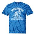 Cowboy Raccoon Tie-Dye T-Shirt - Quirky Unisex Tee for Animal Lovers Blue Tie-Dye