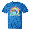 Groovy This Little Light-Of Mine Dumpster Fire Raccoon Tie-Dye T-Shirts Blue Tie-Dye