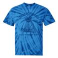 Raccoon Cowboy Meme Tie-Dye T-Shirt | Fun Unisex Tee Blue Tie-Dye
