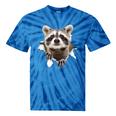 Raccoon Lover Tie-Dye T-Shirt | Gift for Raccoon Mom & Dad Blue Tie-Dye