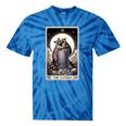 Raccoon Lovers Tarot Tie-Dye T-Shirts - Unisex Casual Magic Blue Tie-Dye