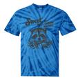 Raccoon Sarcastic Tie-Dye T-Shirt - Sweet Humor for Casual Days Blue Tie-Dye