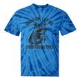 Raccoon Sarcastic Tie-Dye Unisex T-Shirt - Quirky Humor Gift Blue Tie-Dye