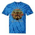 Raccoon Trash Panda Tie-Dye Kids T-Shirt | Fun Animal Design Blue Tie-Dye