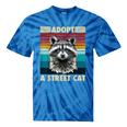 Retro Raccoon Tie-Dye T-Shirt - Vintage Style for All Ages Blue Tie-Dye
