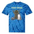 Team Trash Animals Tie-Dye Shirt | Fun Garbage Gang Tee Blue Tie-Dye