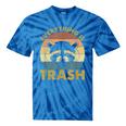Vintage Raccoon Tie-Dye T-Shirt - Fun Gift for Raccoon Lovers Blue Tie-Dye
