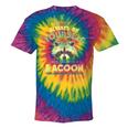 Always Be a Raccoon Tie-Dye T-Shirt | Fun Unisex Tee for Casual Days Rainbow Tie-Dye