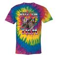 Autism Meme Tie-Dye T-Shirt | Unique Racoon Design Rainbow Tie-Dye