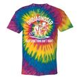 Cowboy Raccoon Tie-Dye T-Shirt - Quirky Unisex Tee for Animal Lovers Rainbow Tie-Dye