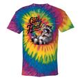 Cute Panda Raccoon Tie-Dye T-Shirt - Fun Unisex Costume Rainbow Tie-Dye